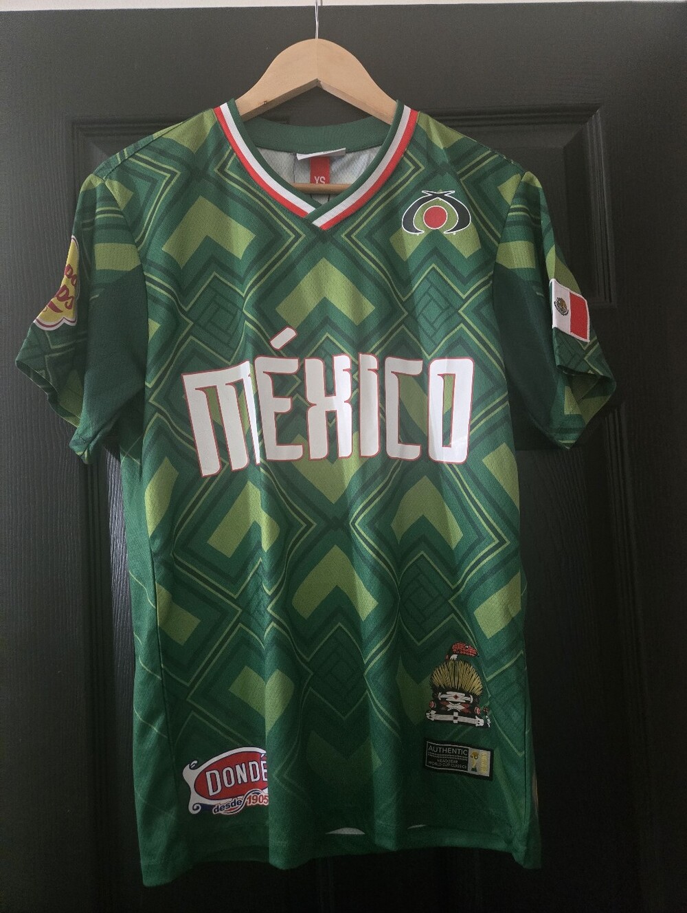 México Green Soccer Jersey - Unbranded
